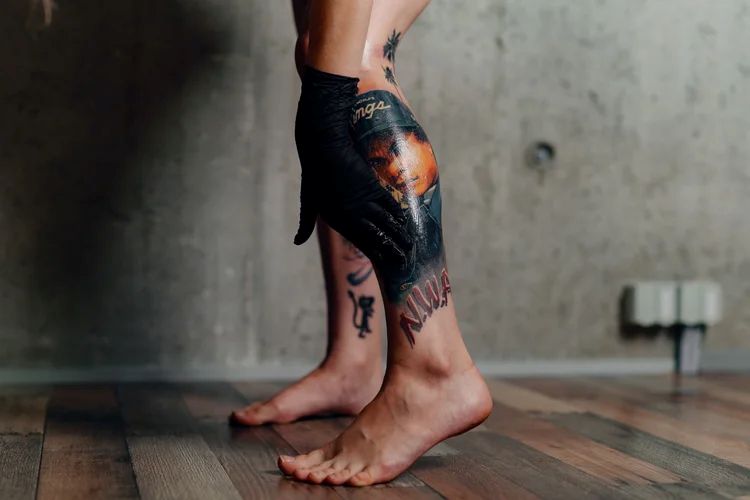 Tattoo Armour - aplikácia podložky 8